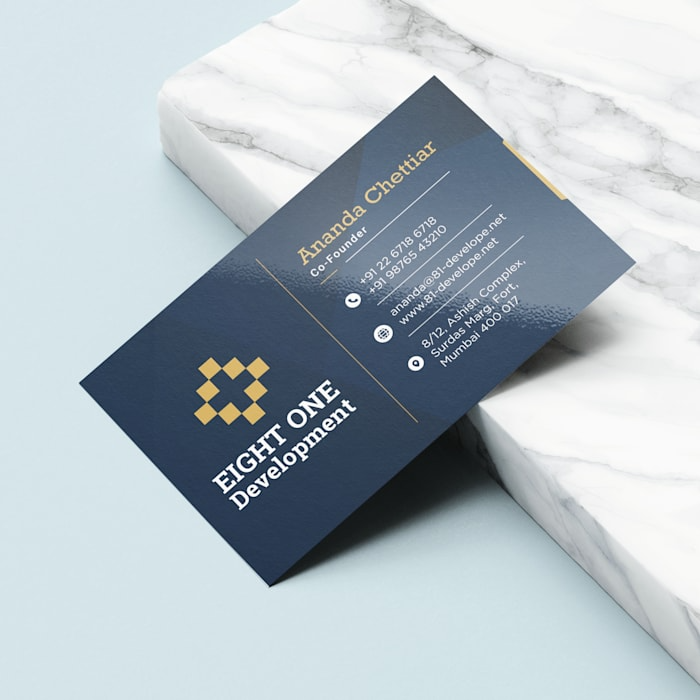 Premium Visiting Card (Glossy Finish)