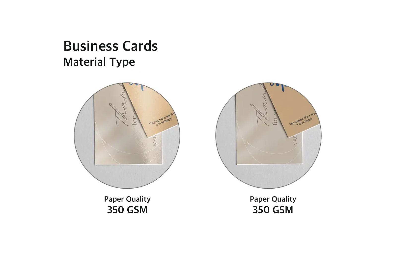 Luxury Business Cards โ Velvet Touch with Gold or Silver Foil
