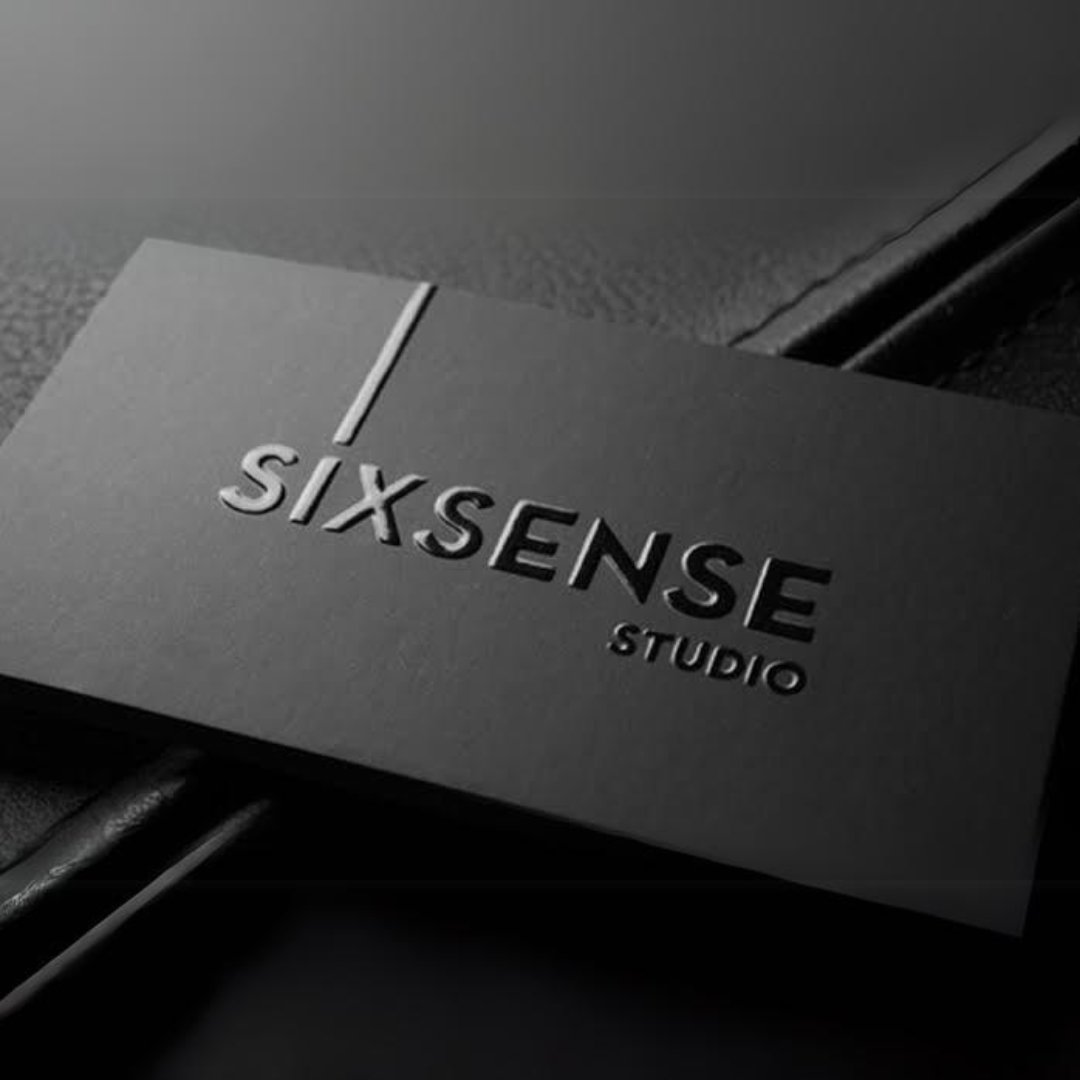 Luxury Business Cards โ UV Shine with Velvet Finish