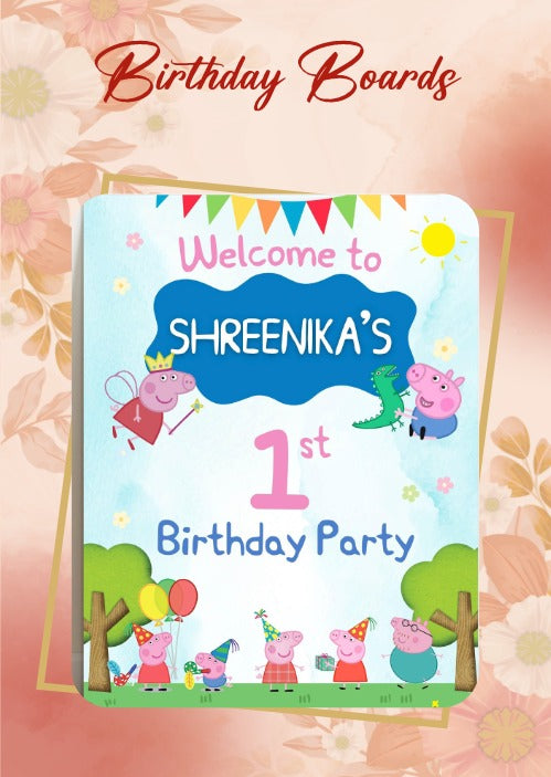 Welcome Birthday Boards โ ๐