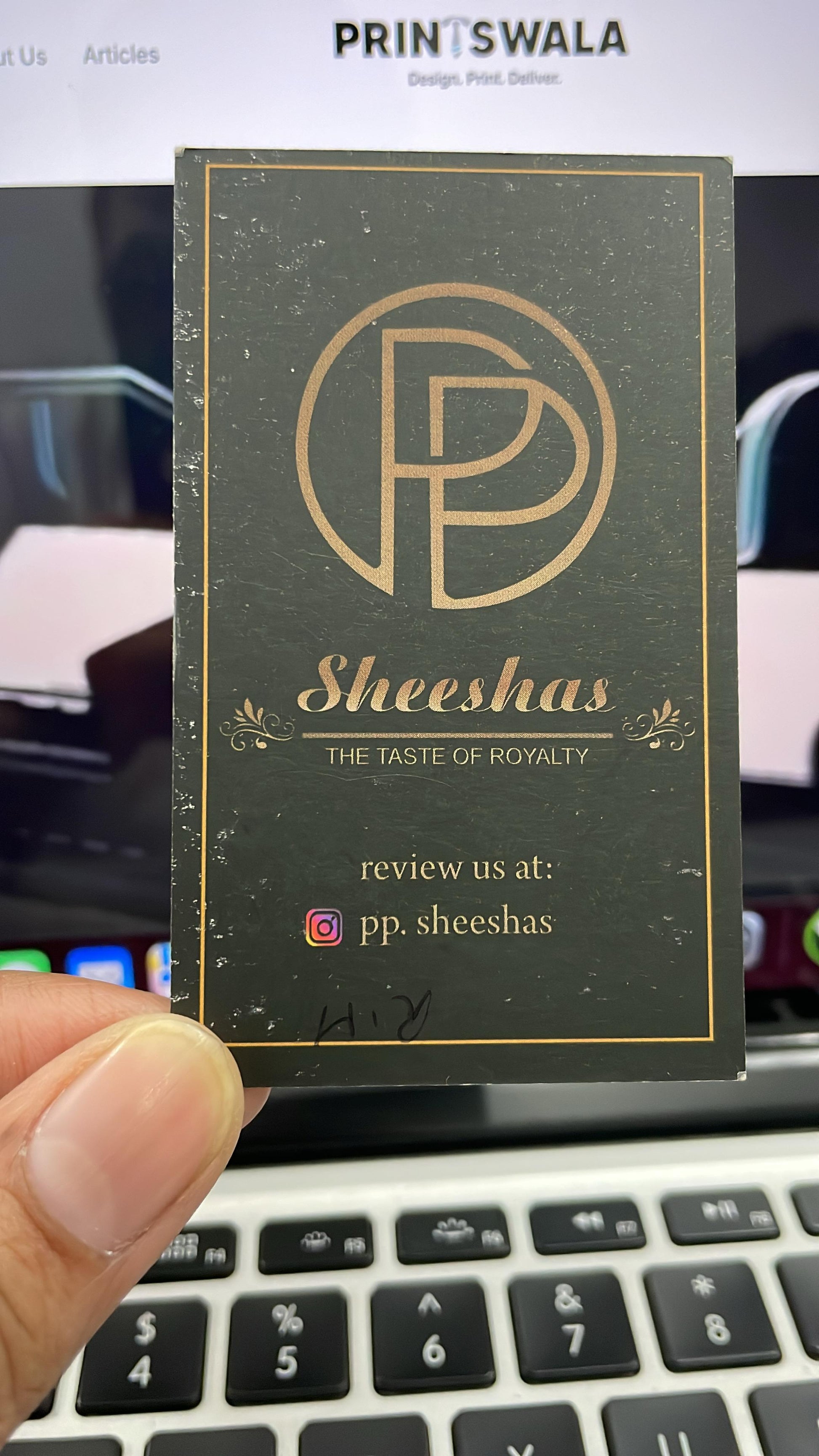 Premium Visiting Card (Matt Finish)