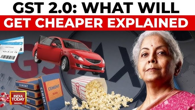🧾 GST 2.0: What’s New in India’s Tax Structure and How It Affects Printing & Signage Businesses