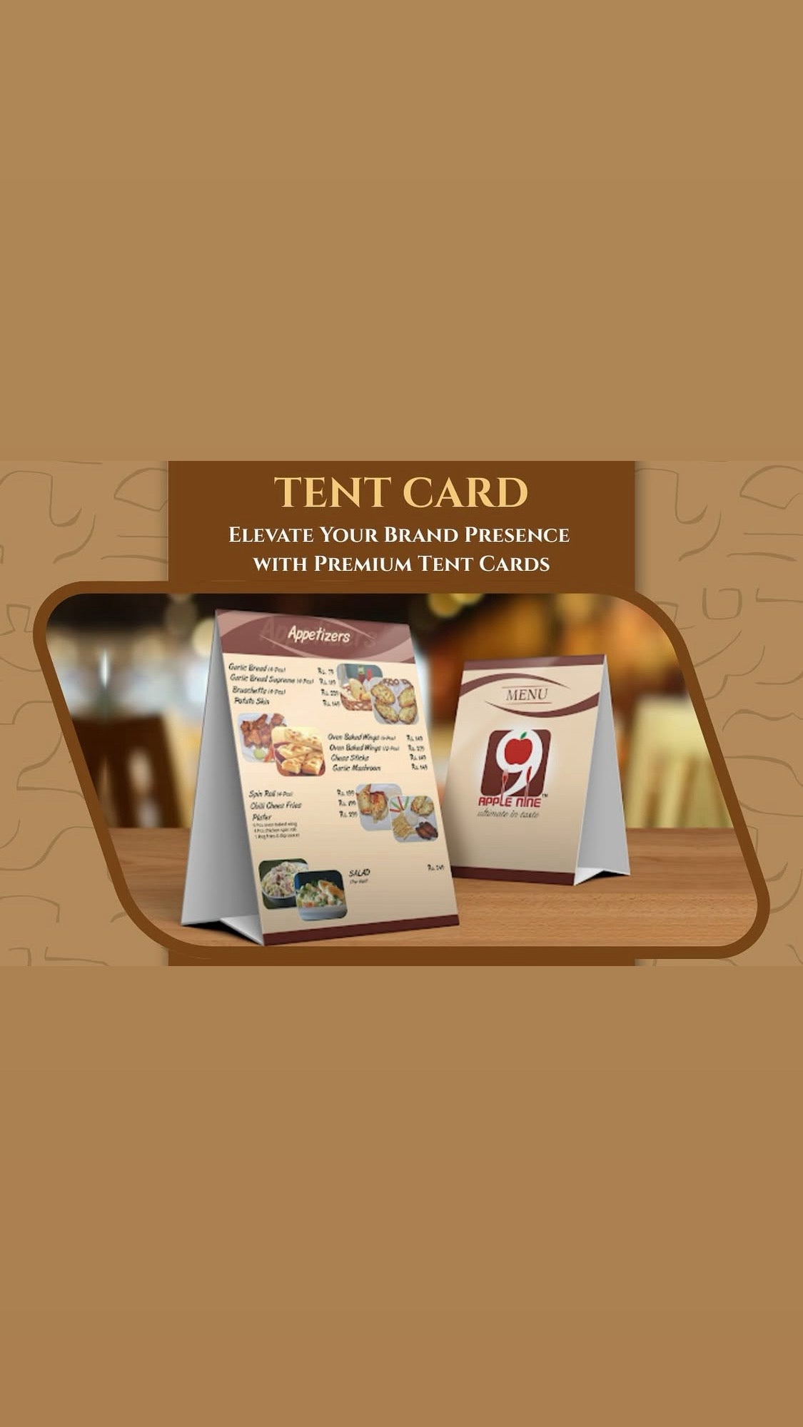 Table Tent Cards - Engage Your Audience — Right at the Table