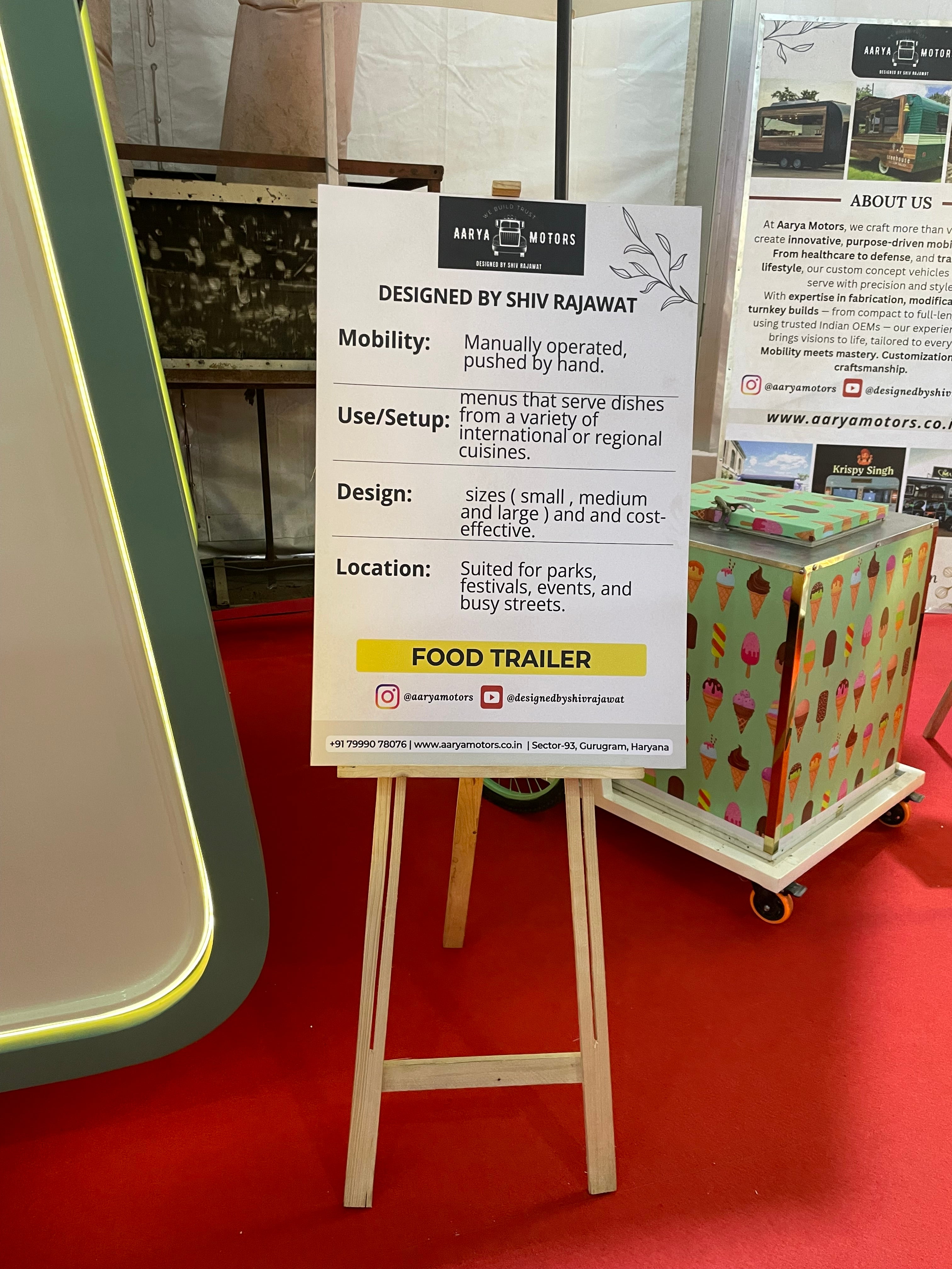 Professional Wooden Easel Stand | Events, Displays & Retail Signage