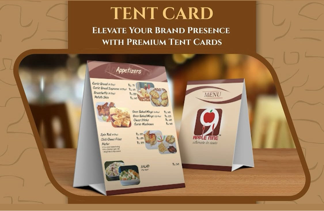 Table Tent Cards - Engage Your Audience — Right at the Table