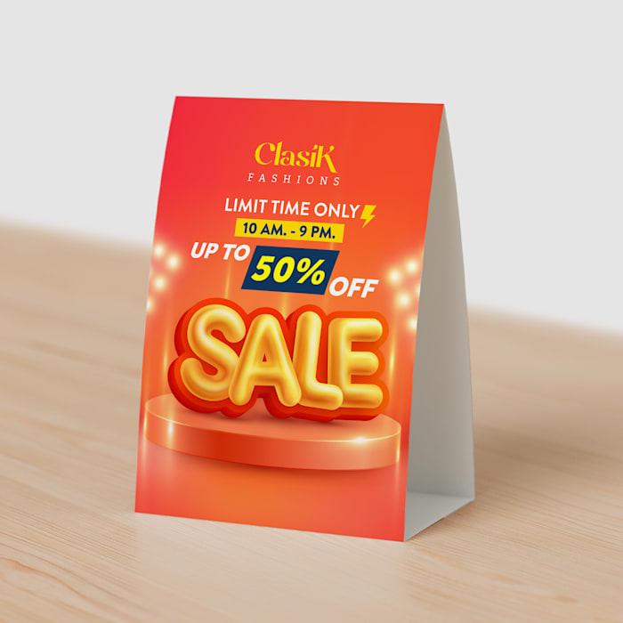 Table Tent Cards - Engage Your Audience — Right at the Table