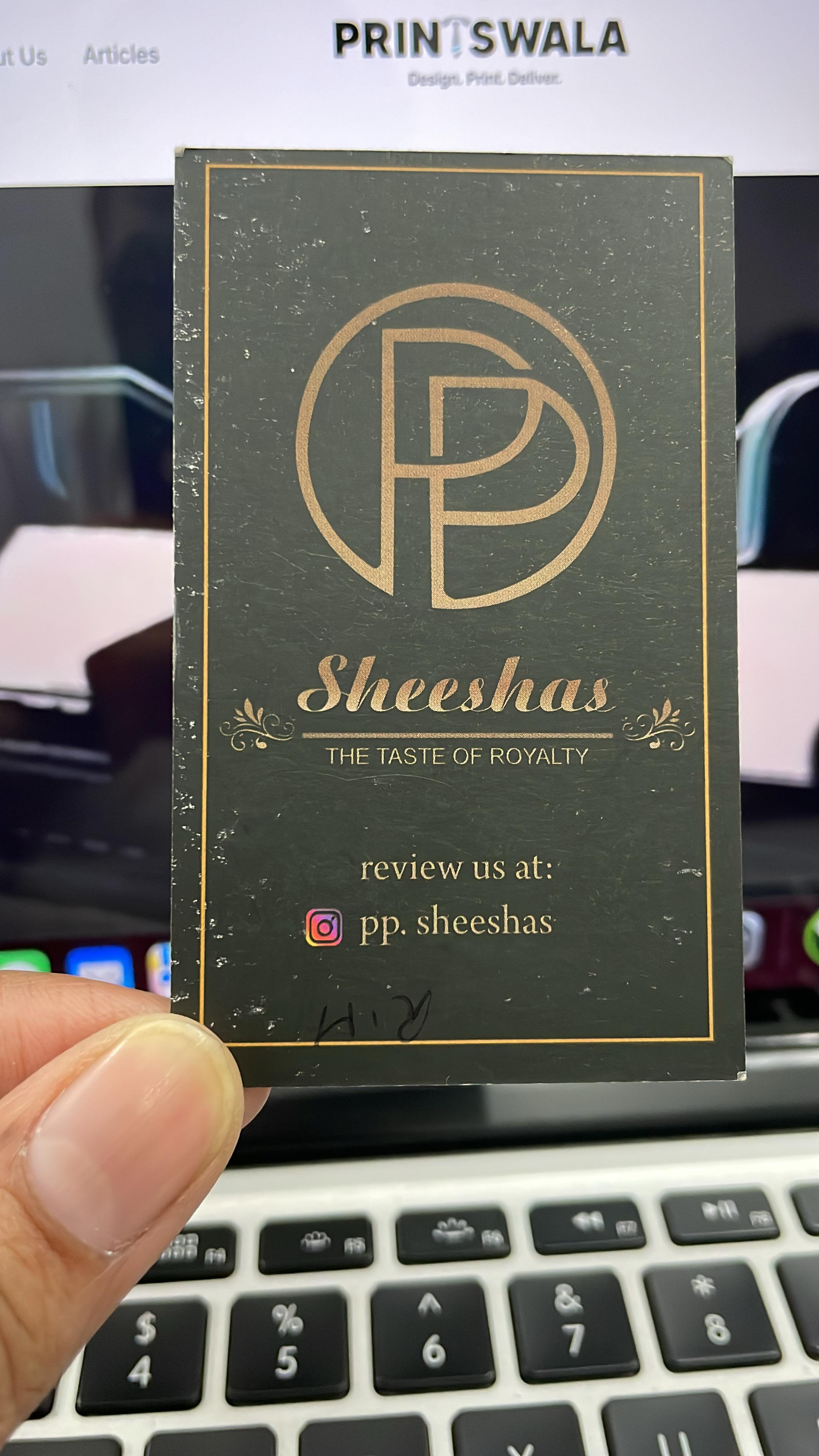 Premium Visiting Card (Matt Finish)